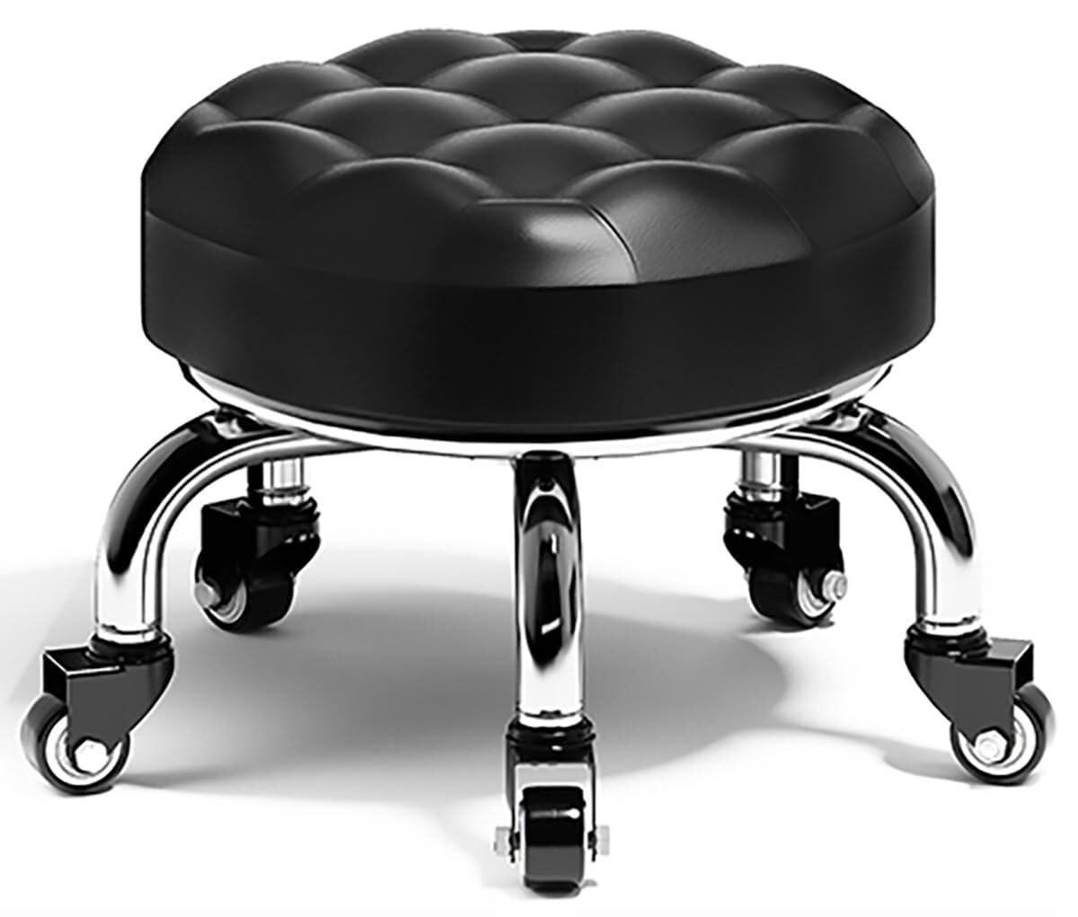 Amazon.com: Low Rolling Stool Roller Short Stools Universal Swivel