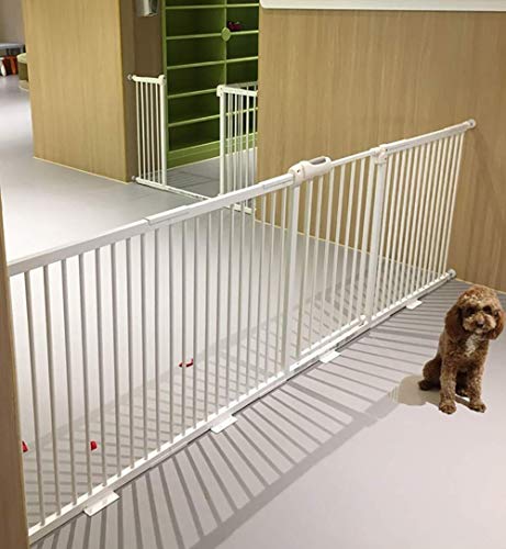 Barrière de sécurité montée sous pression extra large pour chien et bébé - 2