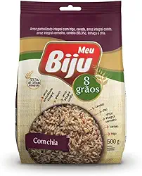 MEU BIJU Arroz 8 Graos Integrais Com Chia 500G