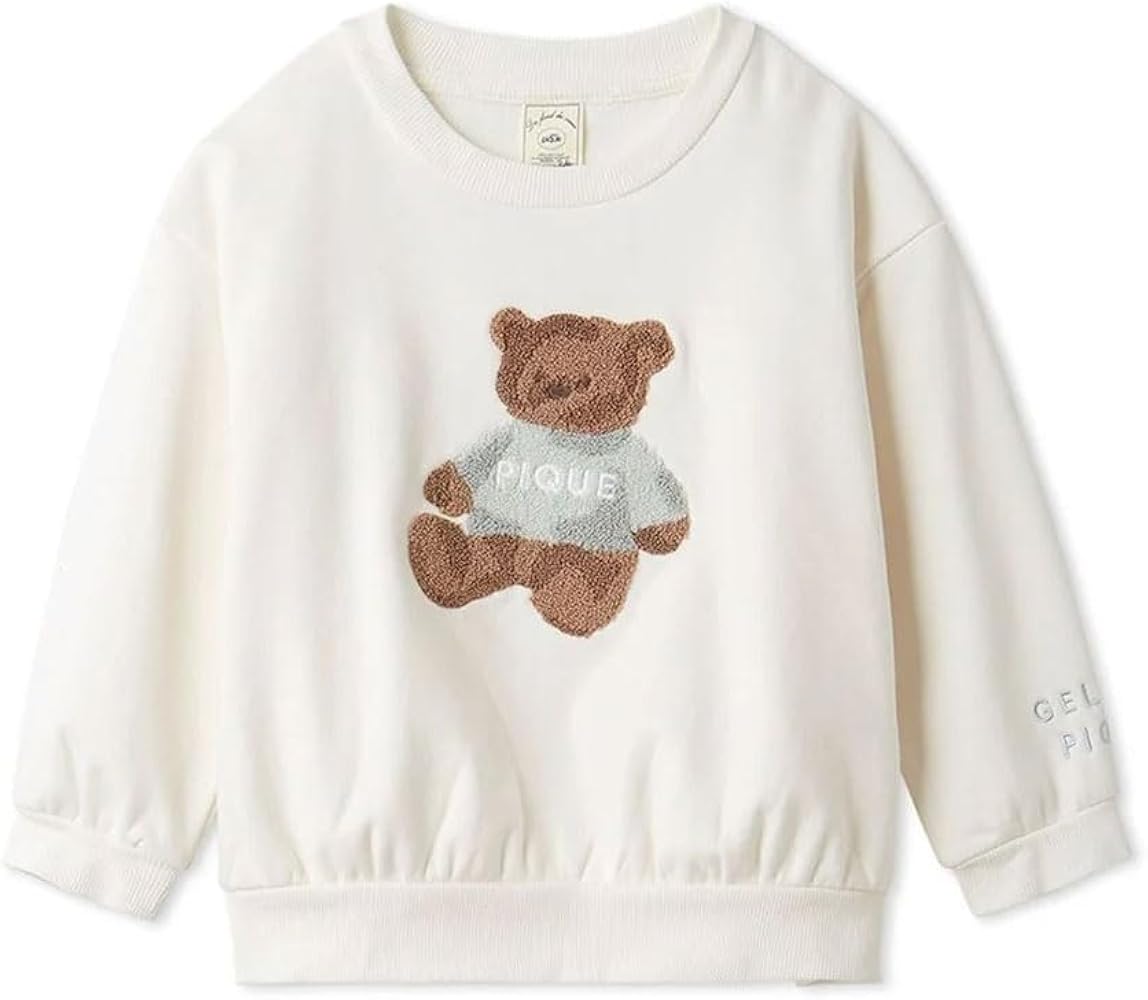 完売品　ジェラピケ　くま　ベア　ジェラートピケ　プルオーバー gelato pique - 新品 ジェラートピケ HOMME ベビモコベア