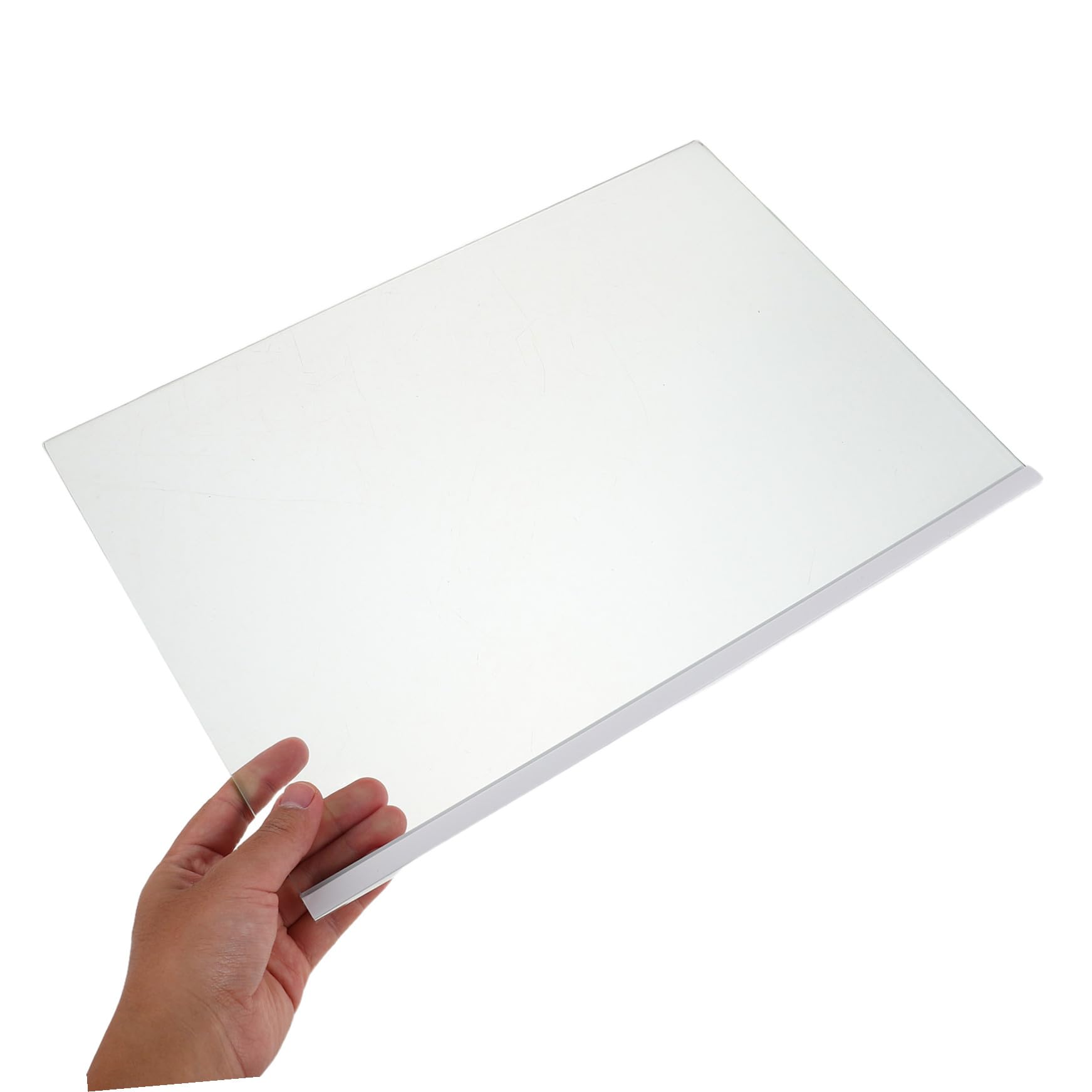Operitacx Estante de Vidrio Templado para Refrigerador y Congelador Bordes Pulidos y Diseño Seguro para Fácil Limpieza y Organización
