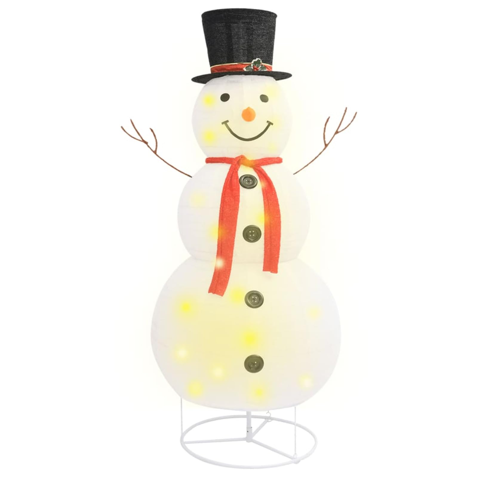 muñeco de Nieve navideño decorativotela Lujosa, Figuras De Navidad Exterior, Decoración Exterior Navidad, Adornos Navideños, Figura Luz Navidad, 180 cm