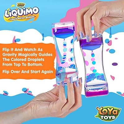 Buy Yoya Toys Liquimo - Liquid Motion Bubbler for Kids and Adults (3 ...