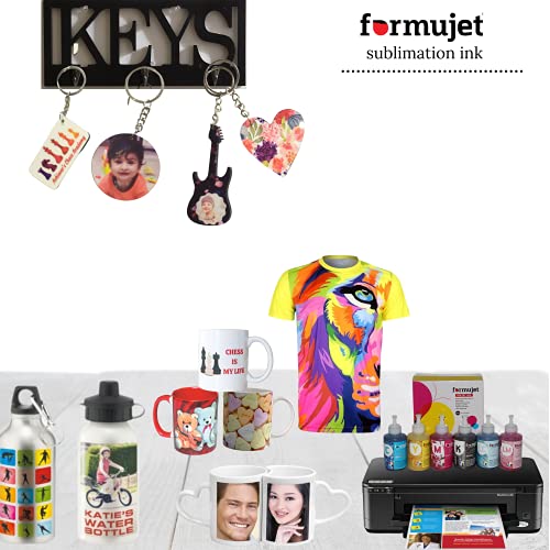 Formujet Sublimation Ink DTP SUB Compatible for Epson L800, L1800, L805, L850, L810, R230, Epson T60, EpsonTx 700, Tx 720, Epson 1390 for Heat... - Image 5
