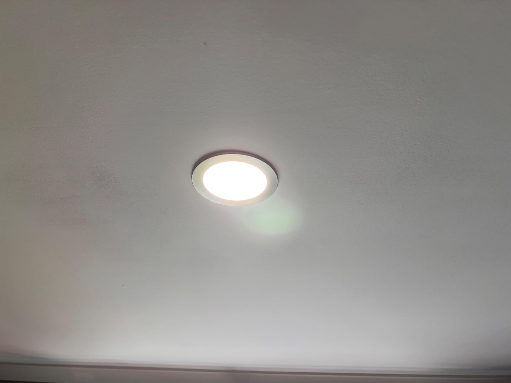 12W LED Downlights Tri-Color Changable Dimmable 90mm Cutout IP44,  White Frame, 10 PACK