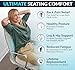 ComfiLife Premium Gel & Memory Foam Seat Cushion – Doctor Recommended Office Chair Cushion, Car Seat Cushion – Chair Cushions for Back & Sciatica Pain Relief – Seat Cushions for Office & Desk (Beige)