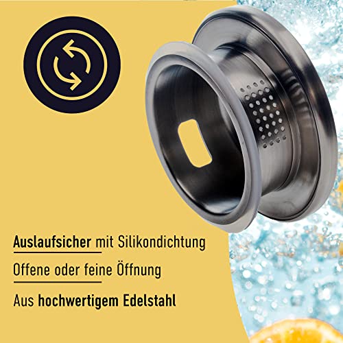 Wasserkaraffe PJCKitchen aus Borosilikatglas mit Deckel