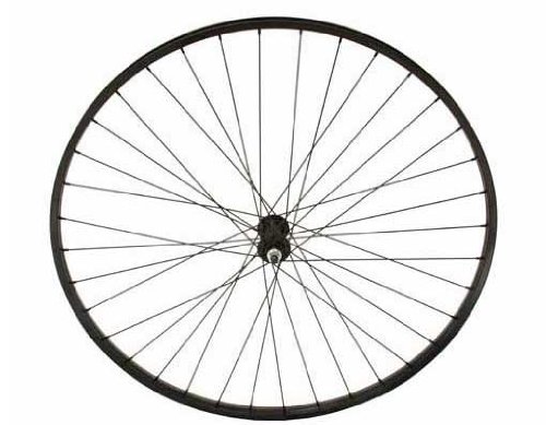 Lowrider 27" X 1 1/4" Alloy Front Wheel 14G Black. Bicycle Wheel, Bike Wheel, 27" Bike Wheel, 27" Bicycle Wheel, Fixed Gear Bike, Track Bike, Bike Part, Bicycle Part #TOP26