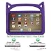 All-New Fire 7 2017 Case,fire 7 tablet case,Fire 7 Kids Case,Riaour Kids Shock Proof Protective Cover Case for Amazon Fire 7 Tablet (Compatible with 5th Generation 2015 / 7th Generation 2017) (Purple)