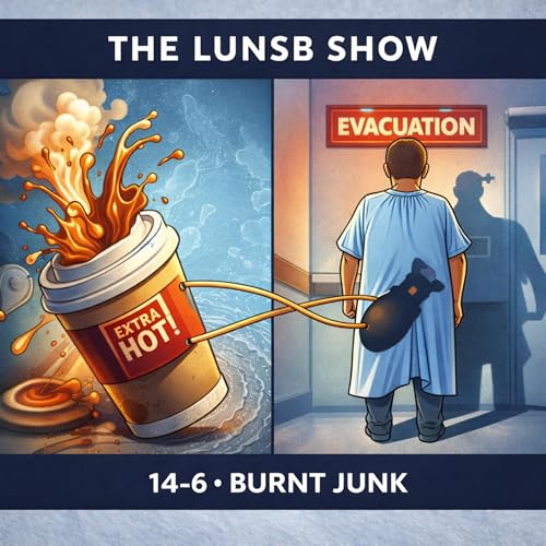 14-6 BURNT JUNK Podcast Por  arte de portada