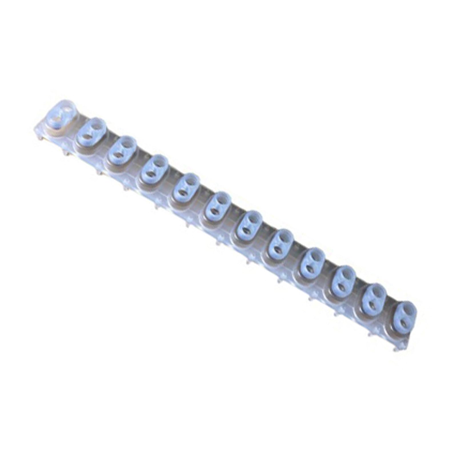 Contatti Strisce in gomma Pulsante in silicone Gomma conduttiva resistente alla temperatura per la manutenzione strumenti elettronici Parte conduttiva in silicone