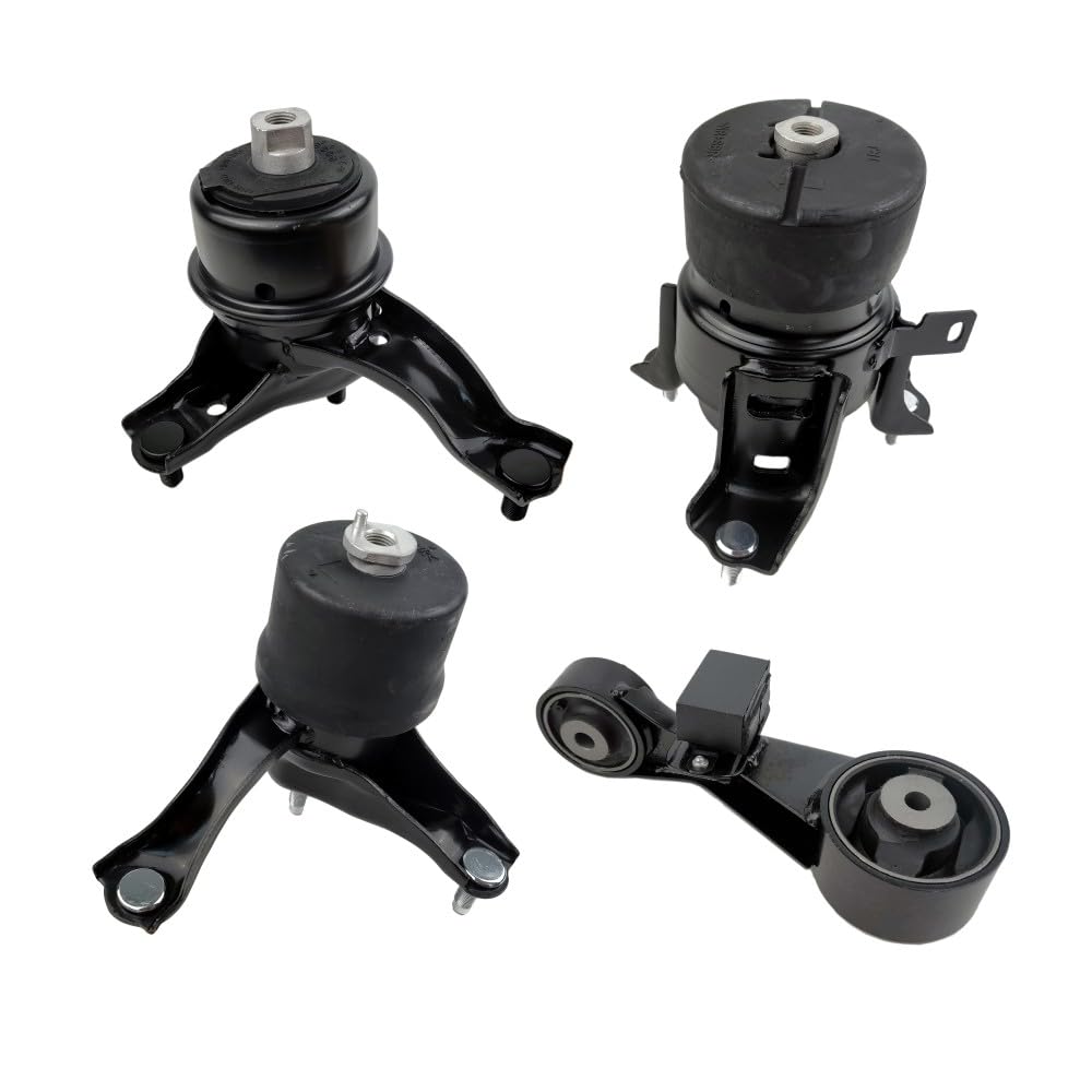 TAHIKO Fit for 2010 2011 Toyota Camry 2.5L Front Rear Engine Mount Motor Mount Automatic Transmission Mount Set 4pcs Left Right A62009 A4295 A9588 A4288