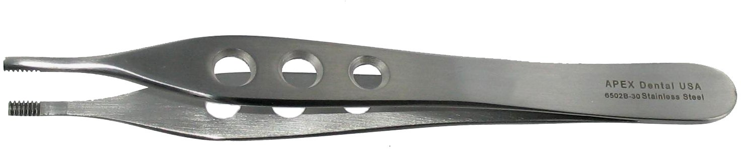 Dental USA 6502B Forcep Adson Brown 12CM