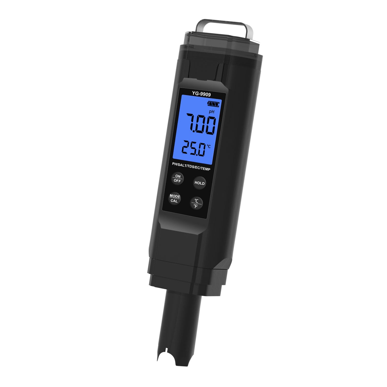 Tsophreniq Accuracy Professional Water Meter Salinity Temperature Monitor For Aquariums Maintenance And Laboratory Professional Water Testing Equipment