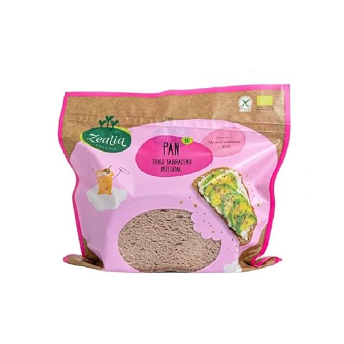 Pan Integral de Trigo Sarraceno BIO Zealia – 330 g | Sin gluten,