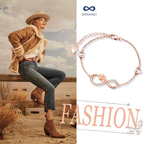 INFINIONLY Bracciale da donna, bracciale in