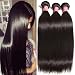 Julia Hair 10A Brazilian Virgin Straight Hair Weft Unprocessed Human Hair Extensions 16 18 20inch