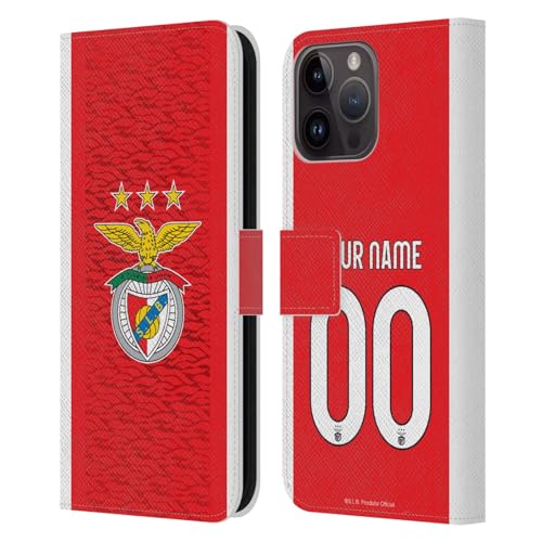 Coque Benfica iPhone 15 Pro Max étui portefeuille personnalisable en cuir Home 21/22