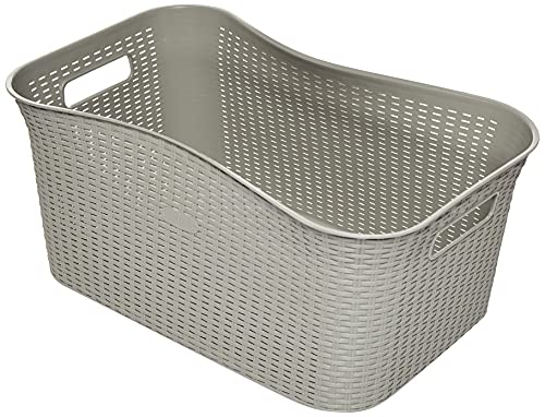 سلة غسيل سيدارتان سعة 50 لتر من كوزموبلاست، رمادي