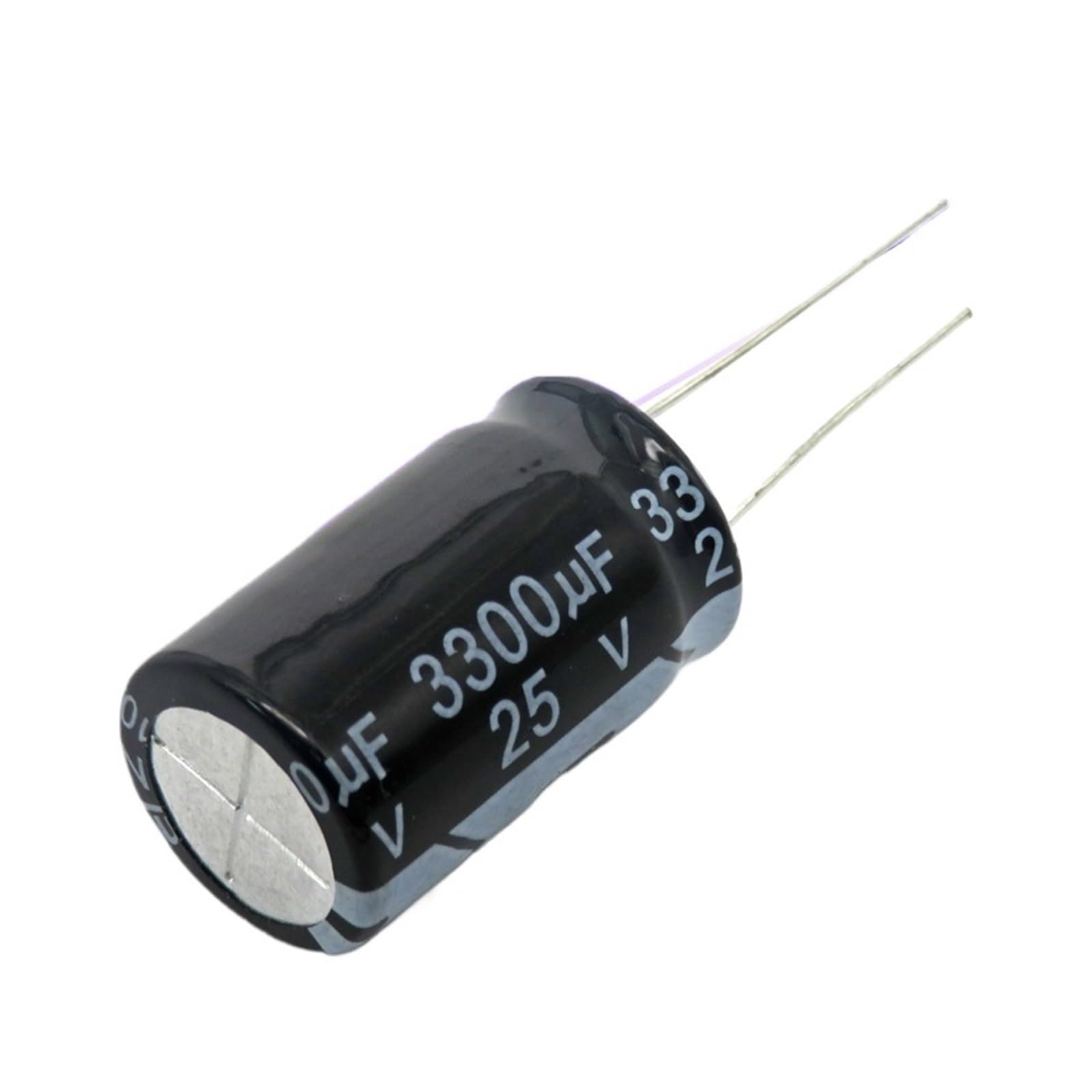 ICXLPMC 5PCS 25v3300uf 3300uf25v 13 * 26 25v 3300uf 13x26 Electro Electrolytic capacitor