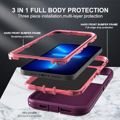 Coque iPhone 13 Pro Max antichoc pour les activités en extérieur