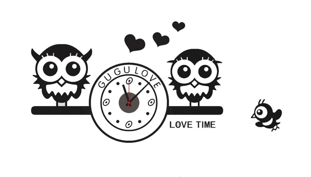 GMMH 3D Reloj de Pared 60 cm Reloj Deja Incluso Pueden do-it-Usted Mismo Adhesivo CD-820 Cocina