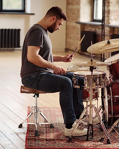 Starfavor ST-550BR Drum Throne Height Adjustable Padded Seat Drum Stool thumb #1