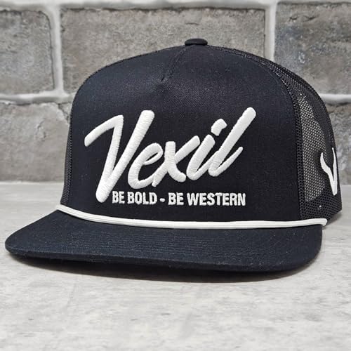 Image of Vexil American Rancher Adjustable Snapback Western Lifestyle Rodeo Southwest Inspired Meshback Hat