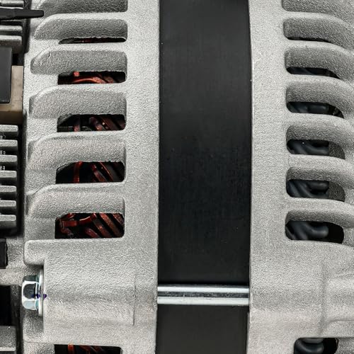 Image of PHILTOP Alternator Compatible With 2008-2010 F250 /F350 /F450 /F550 Super Duty 6.4L(Dual Alt System; 200) 11290N 12V 200Amp CW 8-Groove Pulley | Replacement OE 11290, 7C3T10300EE, 7C3TEE, 7C3Z10346EA