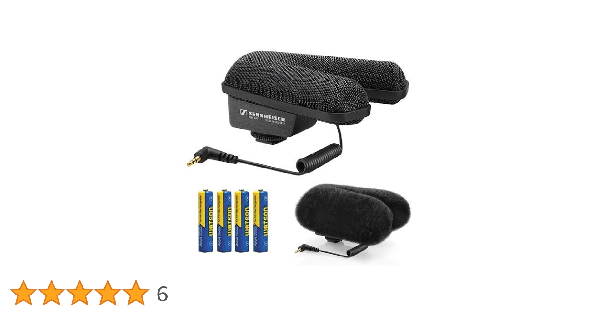 Sennheiser MKE440 ステレオショットガンマイク　箱あり 新品)SENNHEISER(ゼンハイザー) 小型ステレオショットガンマイク