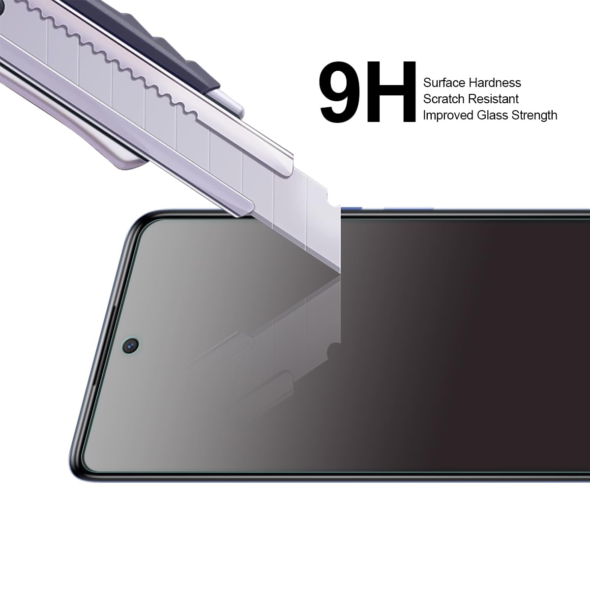 Mr.Shield 3-Pack Tempered Glass Screen Protector For TCL 4X 5G / 20A 5G - 9H Hardness With Lifetime Warranty