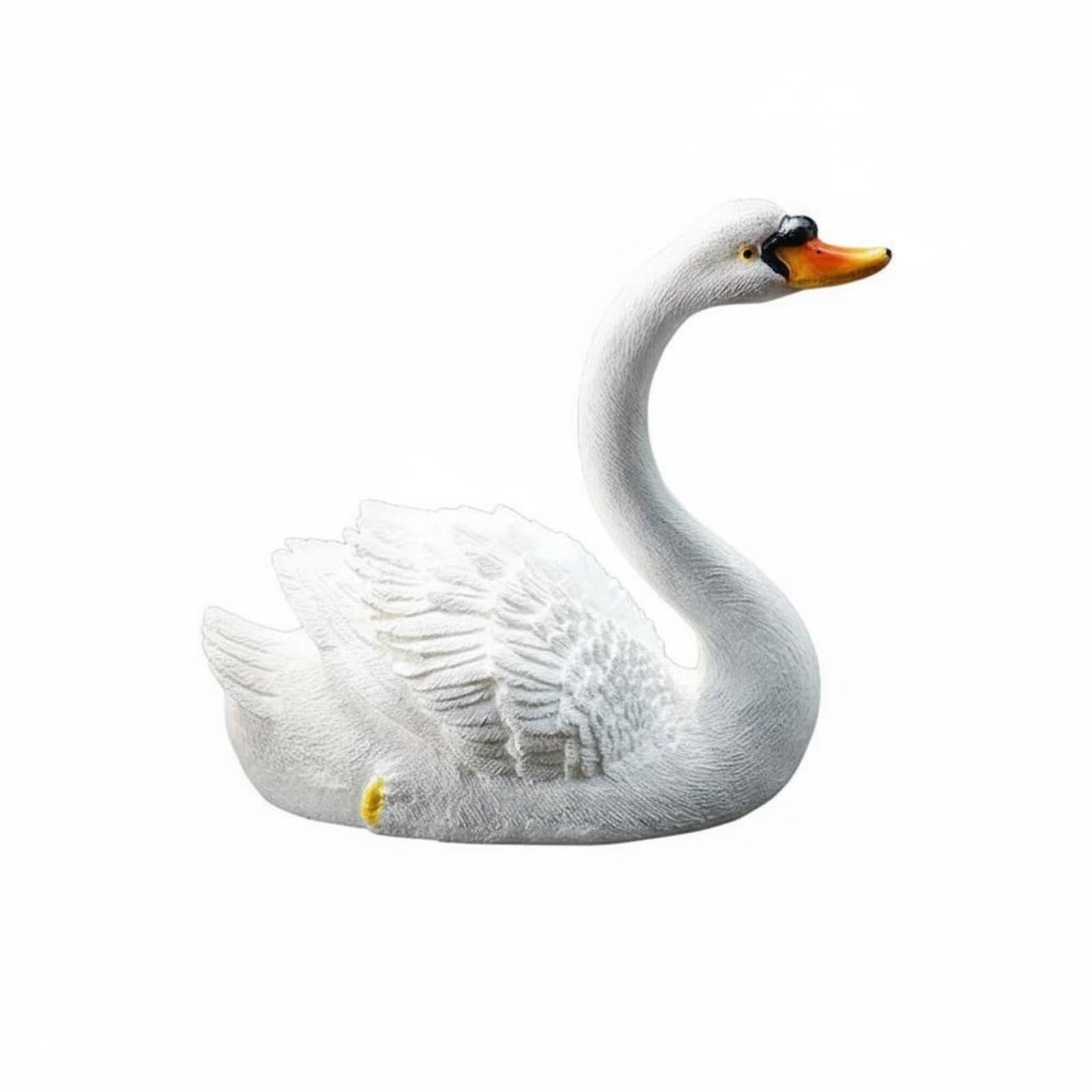 Amazon.co.jp: predolo 白鳥の置物 リアルな造形 水に浮く白鳥の
