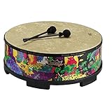 Remo KD-5822-01 Kids Percussion Gathering Drum - Fabric Rain Forest, 22