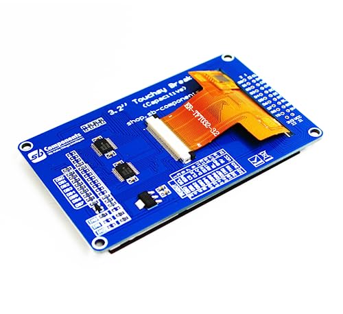 Image of Touchsy 3.2inch LCD Display Breakout Board, 3.2 inch SPI Interface 240x320 Resolution Touch Screen Display PCB Board (Capacitive Touch)