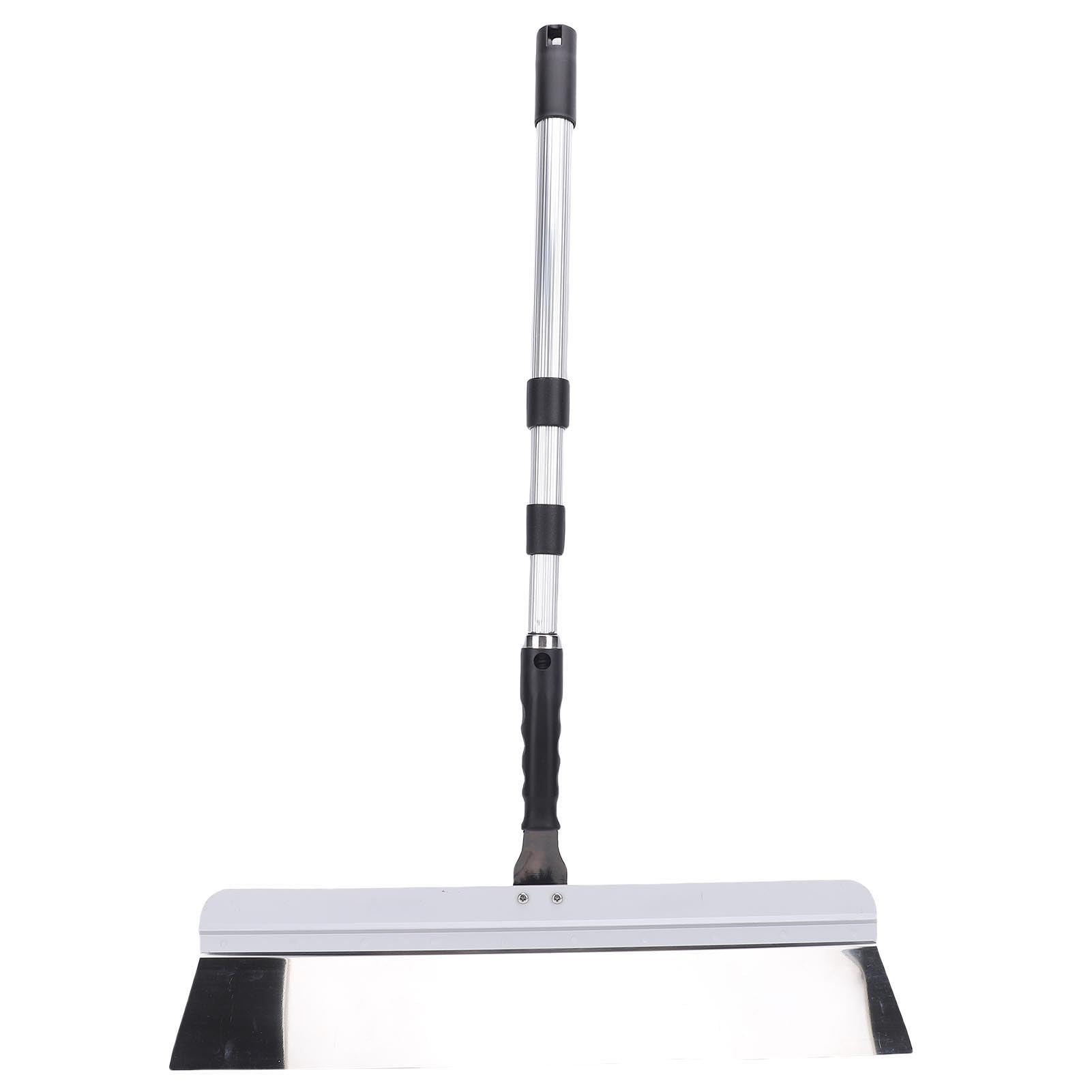 Fabater Herramienta de Nivelación de Pisos de Cemento, Paleta de Enyesado de 20" con Varilla Ajustable para Pavimentación de Mortero y Raspado de Paredes