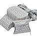 Produktbild HSeaMall Kraft Papier Candy, Geschenk-Box Kissen Box für Hochzeit Geburtstag Party 50 - Silver Box 50PCS