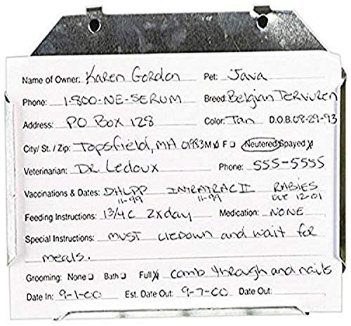 Kennel Card Stock Cards, 6-Inch, 100-Pack