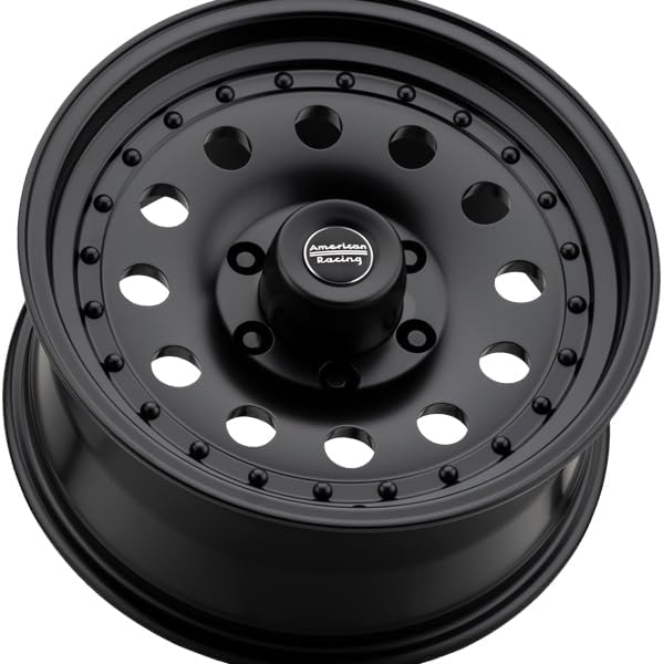 Miniatura 3 de American Racing AR62 OUTLAW II 17X8 8X6.5 5.21 18mm SATIN BLACK - AR627882AB