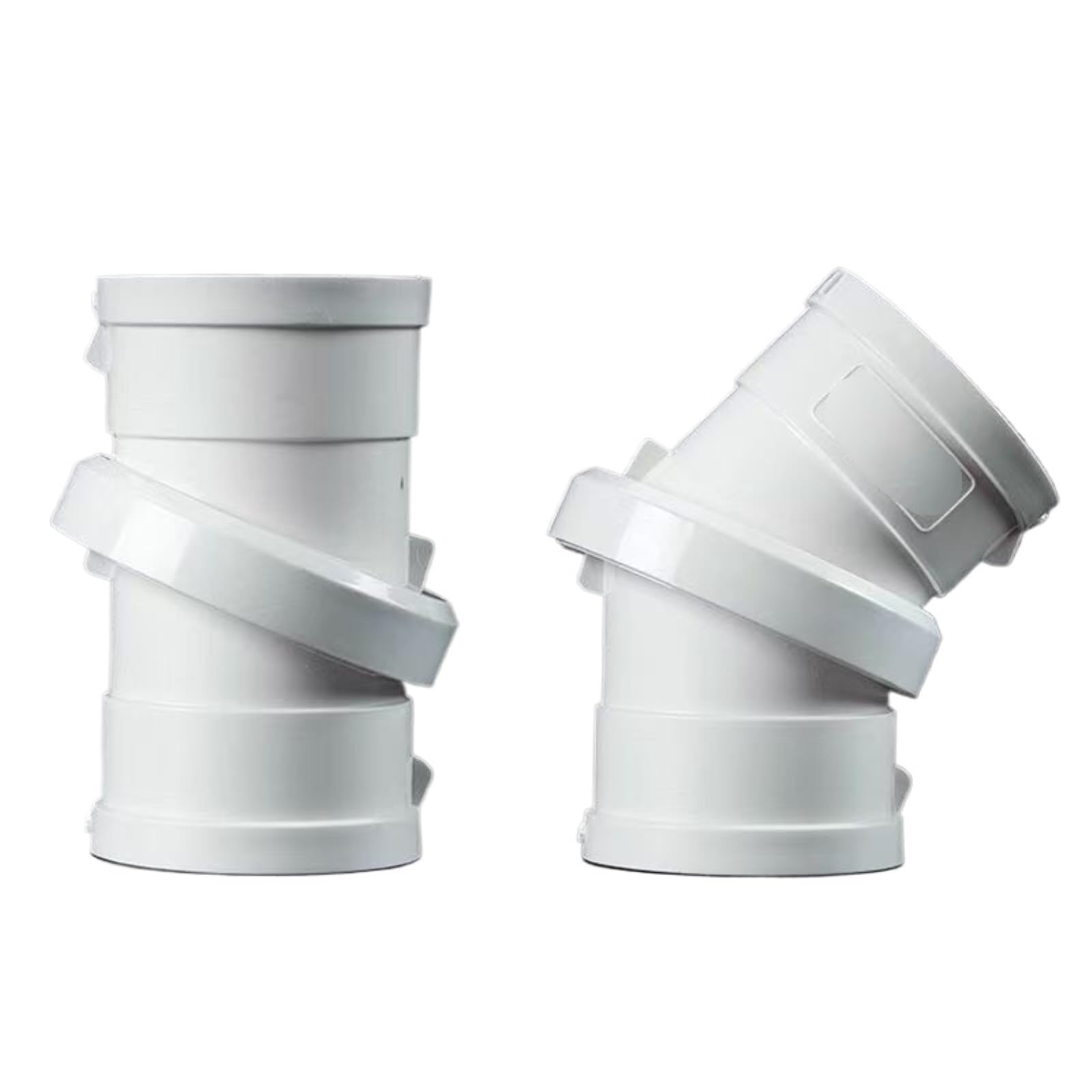 50/75/110/160mm PVC 45 stopni obrotowe złącze kolankowe, swobodnie regulowane uniwersalne złącze rury drenażowej(160mm)