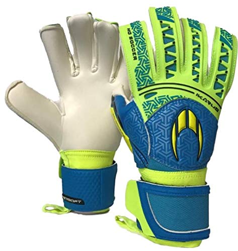 HO Soccer SSG Ikarus rol/negatieve beschermende handschoen, blauwgeel