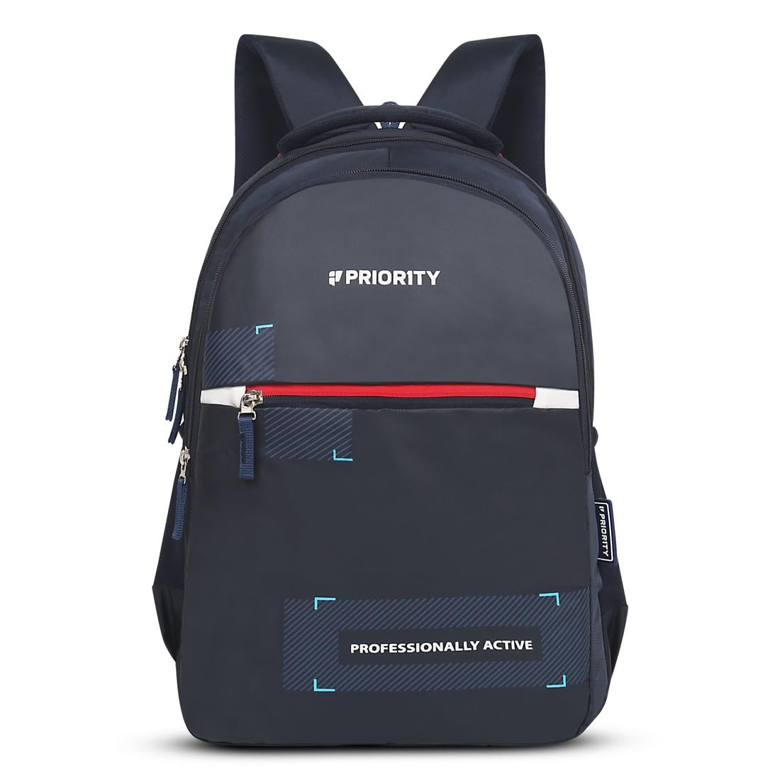 Priority 18 Inch Polyester Laptop Backpack For Unisex | Office And Travel Backpack for Men & Women