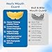 Reviv R2 Mouth Guard for Teeth Grinding & Clenching (Medium) – Soft Silicone Night Guard, Pre-Formed Fit, Case Included – for Teens & Small Adult Mouths