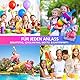 VULAVA 12x GLITZER Flamingo EINLADUNGSKARTEN Kindergeburtstag Mädchen Junge - die lustigen Party Karten sind die Pool Party EINLADUNG für Jungen Kinder Geburtstag Cocktail Poolparty Garten Schwimmbad