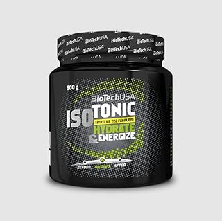BioTechUSA IsoTonic Drink Powder containing 3 Kinds of carbohydrates, with Added Vitamins and Minerals, 600 g, Orange-Mango