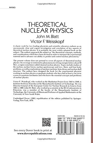 Dover Publications 112 ILLUSTRATIONS Theoretical Nuclear Physics thumb #1