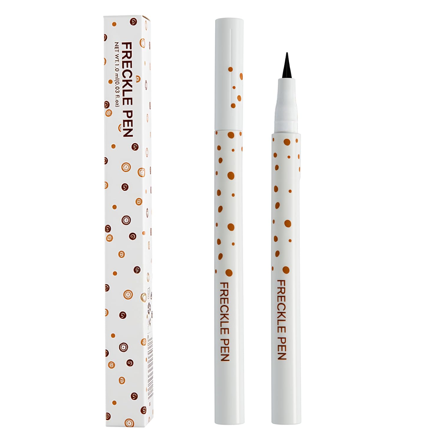 Freckle Pen for Face Waterproof Long Lasting – Natural Faux Freckles Makeup Pen with Precision Tip, Vegan and Cruelty Free, Light Brown for Daily Use and Special Occasions