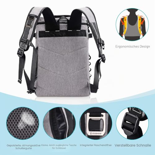 VS Vogshow 30L Kühlrucksack, Großer Isolierter Picknickrucksäcke Kühltasche Mehrzweck Rucksack Männer Frauen für… – Ansicht 6
