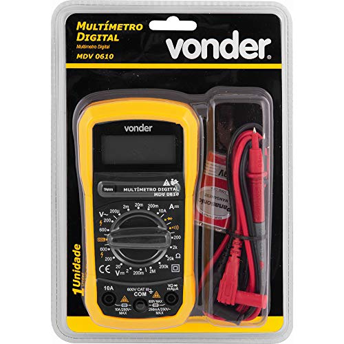 Multímetro digital MDV 0610 Vonder