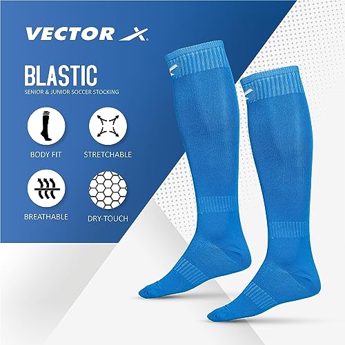 Image of Vector X Combo of Dynamic 2.0 Shoe, Pair of Shin Guard & Pair of Stockings Football Kit Green (Dynamic Combo