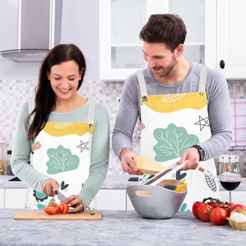Tablier pour restaurant et bar avec motif papillon chic - 6